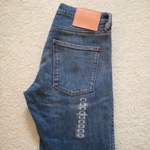 Acne Studios Men's Max Slim-fit Jeans in Mid Blue, 30x32